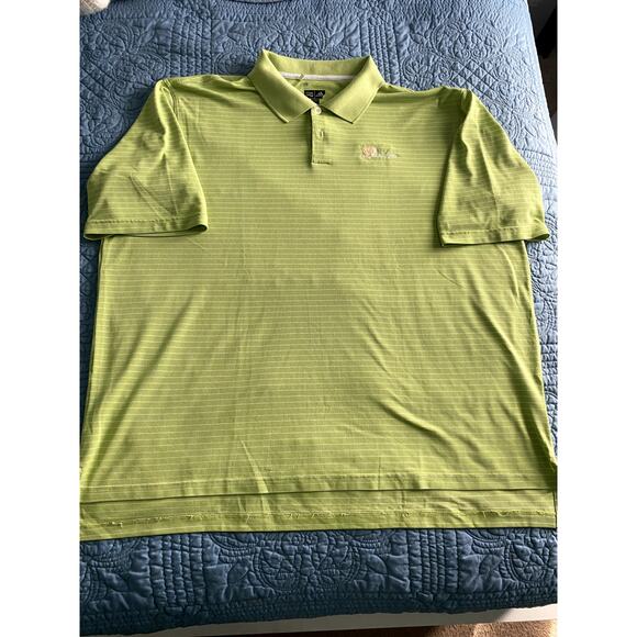 Mens Vintage Adidas Presidents Cup Polo Green Size XXL Pre Owned - Picture 1 of 7